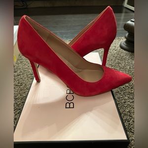 BNIB BCBG red heels.  Size 7